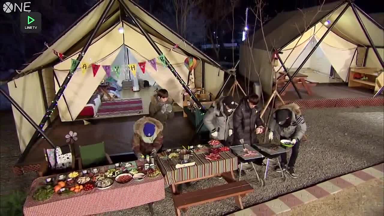 ▌ Шоу EXO Surplines Special Camping (Кай, Сиумин, Сехун, Чанёль и Тао)