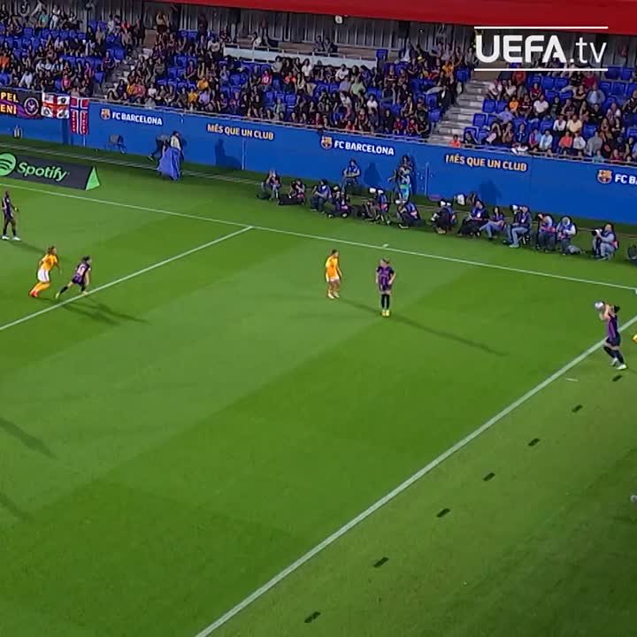 𝓐𝓛𝓛 of Barça's UWCL goals so far this season in 𝓞𝓝𝓔 place