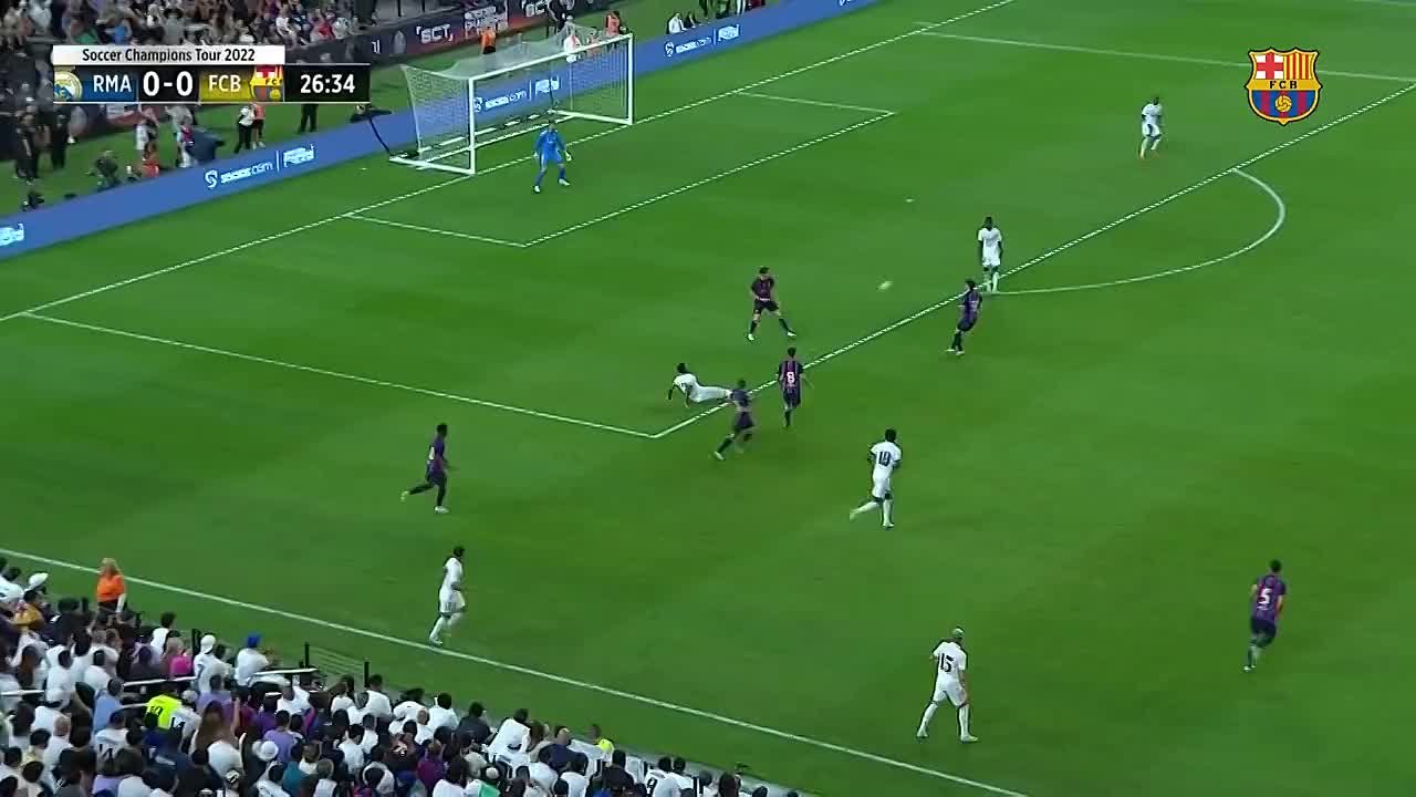 The first gol from Rafa en ElClásico of the season