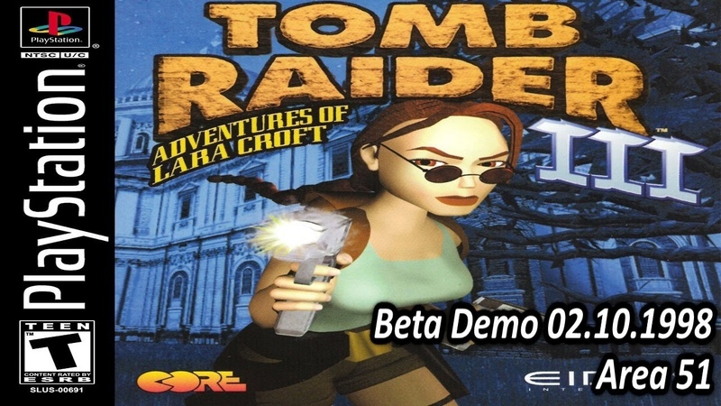|2023.06.26| [PS1/USA] Tomb Raider III [Beta Demo 14.09.1998/02.10.1998]