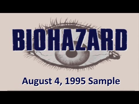 |2022.08.11| [PS1/JAP] Biohazard (August 4, 1995 Sample)