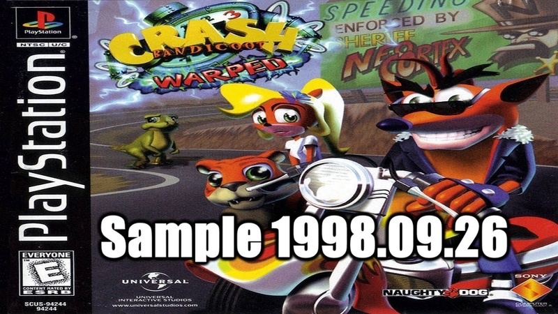 |2021.09.20-23| [PS1/USA] Crash Bandicoot 3 (Sample 1998.09.26)