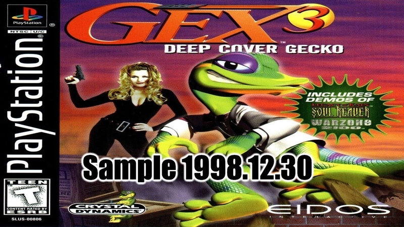 |2021.08.29| [PS1/USA] Gex 3 (Sample 1998.12.30)