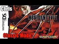 |2017.08.24-26| [DS/USA] Resident Evil [Classic Mode, Chris Redfield]