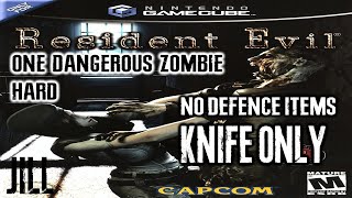 |2016.09.14-22| [GC/USA] Resident Evil: Remake [Hard, Jill] [Knife Only+No Defense Items+No Kerosene]