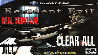 |2016.09.08-11| [GC/USA] Resident Evil: Remake [Real Survival, Jill] [Clear All]