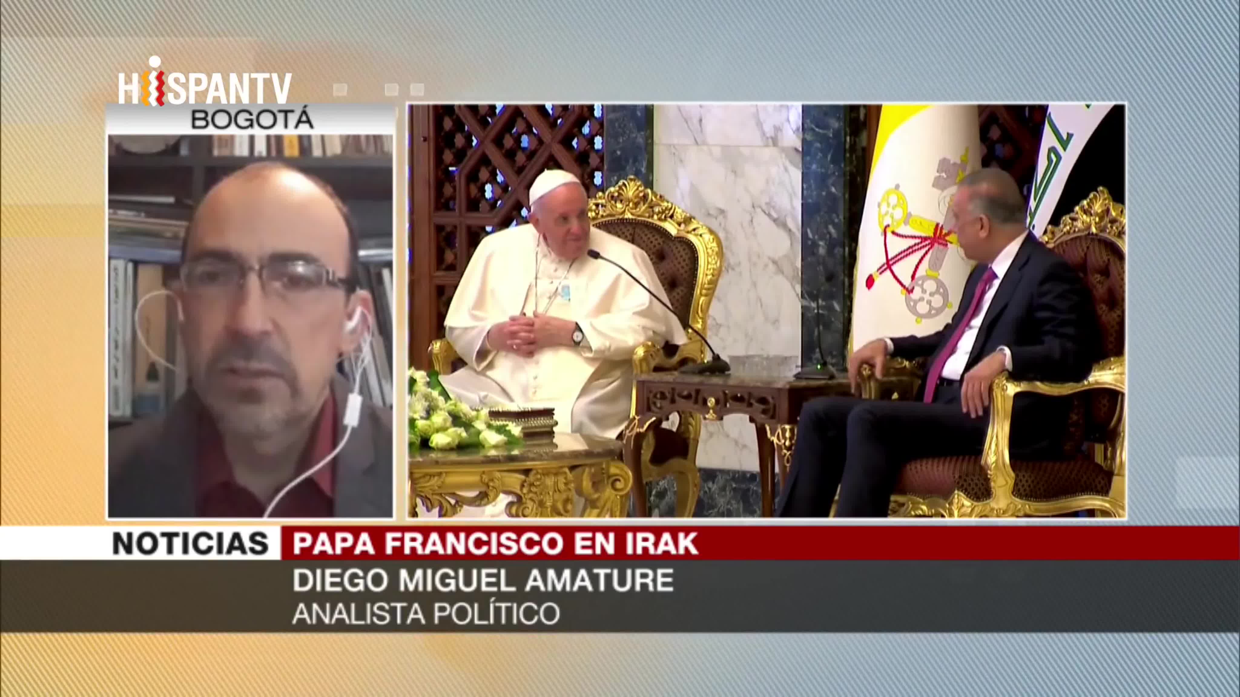 Análisis de la visita del papa Francisco a Irak (HispanTV)