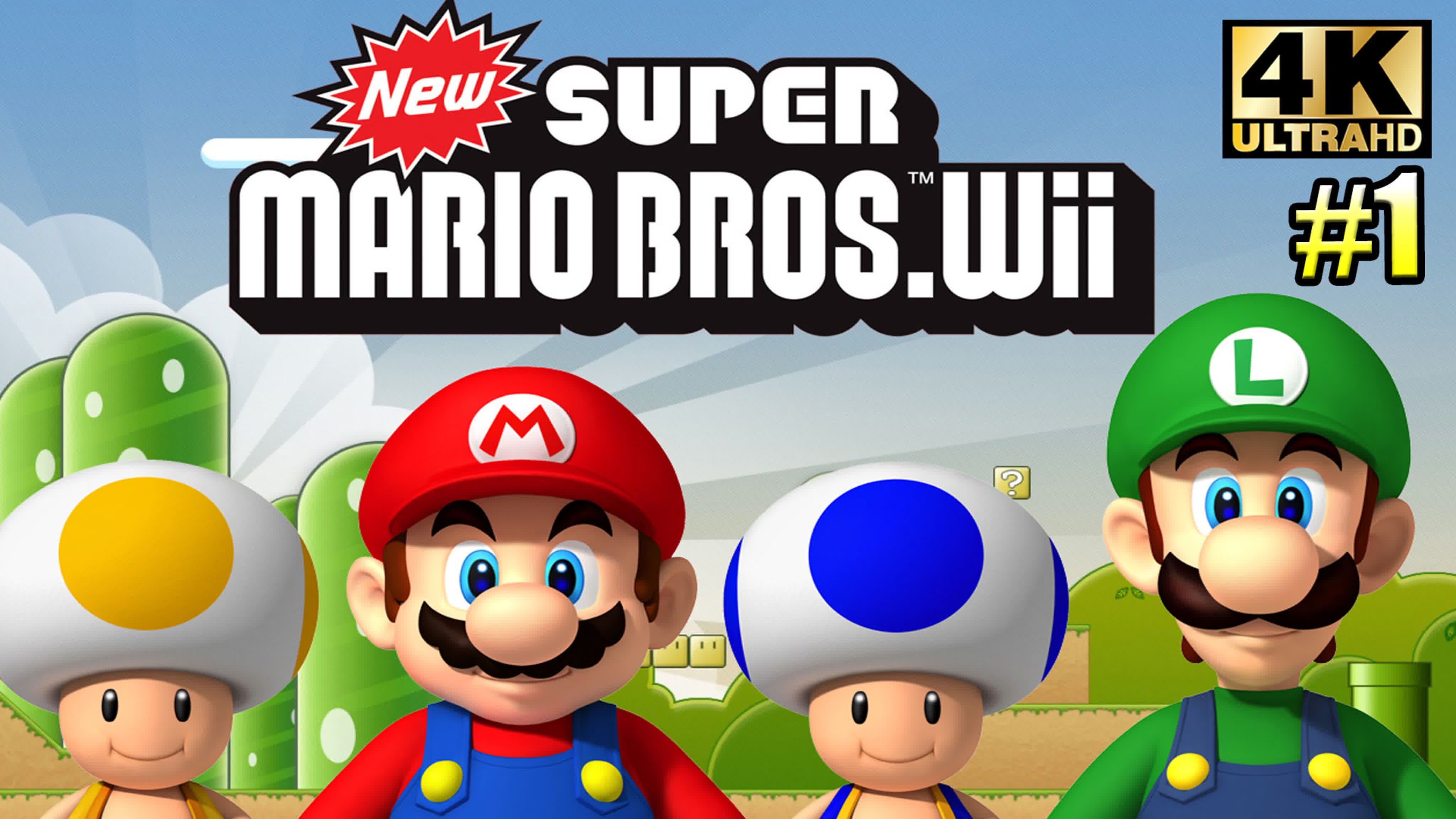 New Super Mario Wii (Wii) 4K