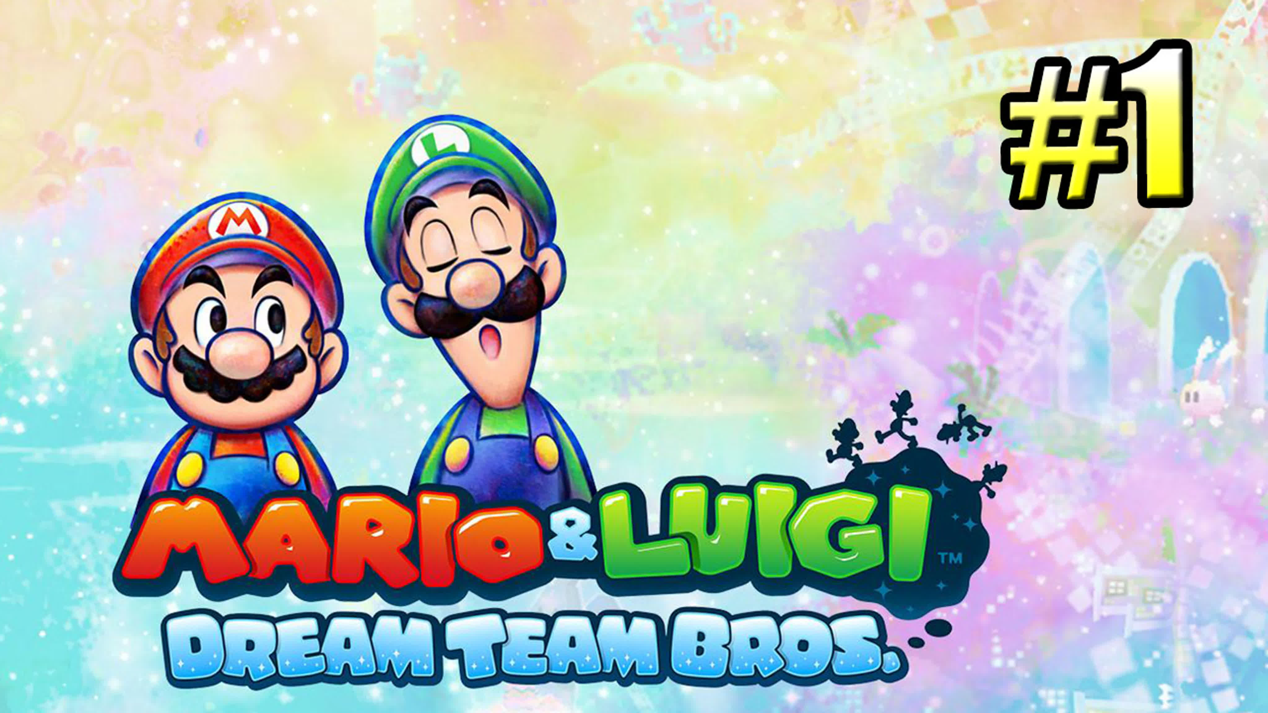 Mario Luigi Dream Team Bros (3DS)