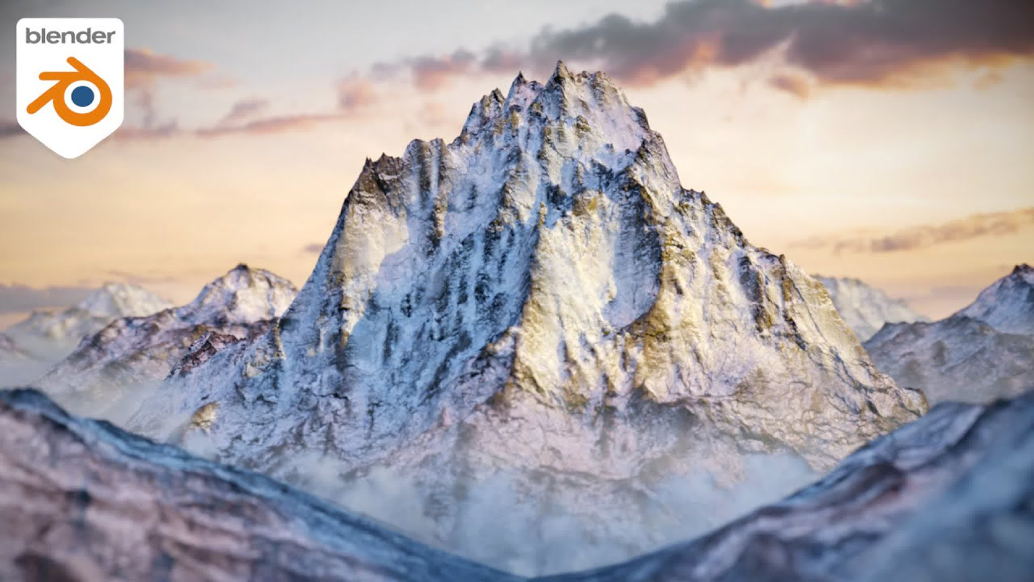 Skillshare - Create Realistic Looking Mountains in Blender