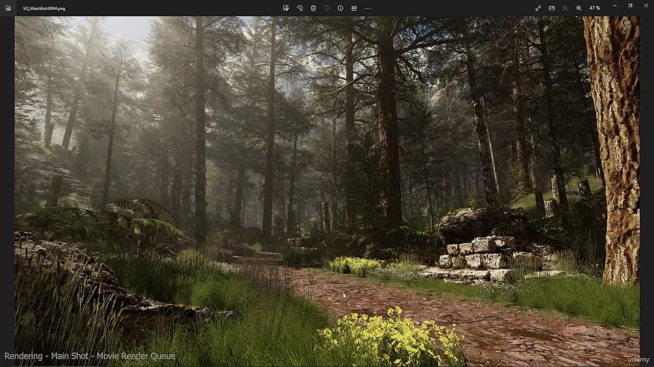 Udemy - Unreal Engine 5  The Witcher Inspired Scene 2023-2