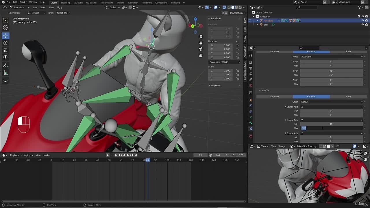 Make a Cinematic Motorcycle Race Animations in Blender