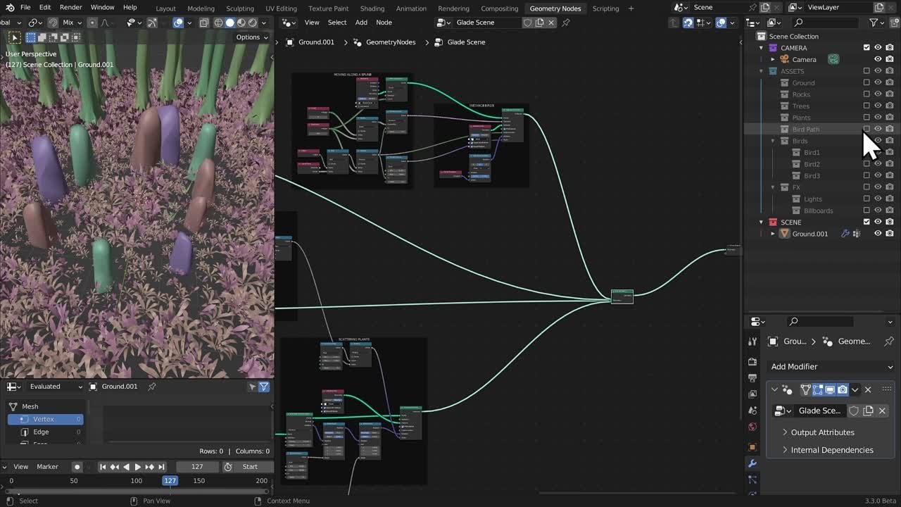 Canopy Games - BCS - Geometry Nodes For Blender 3.3+ by Erindale Woodford (2022)
