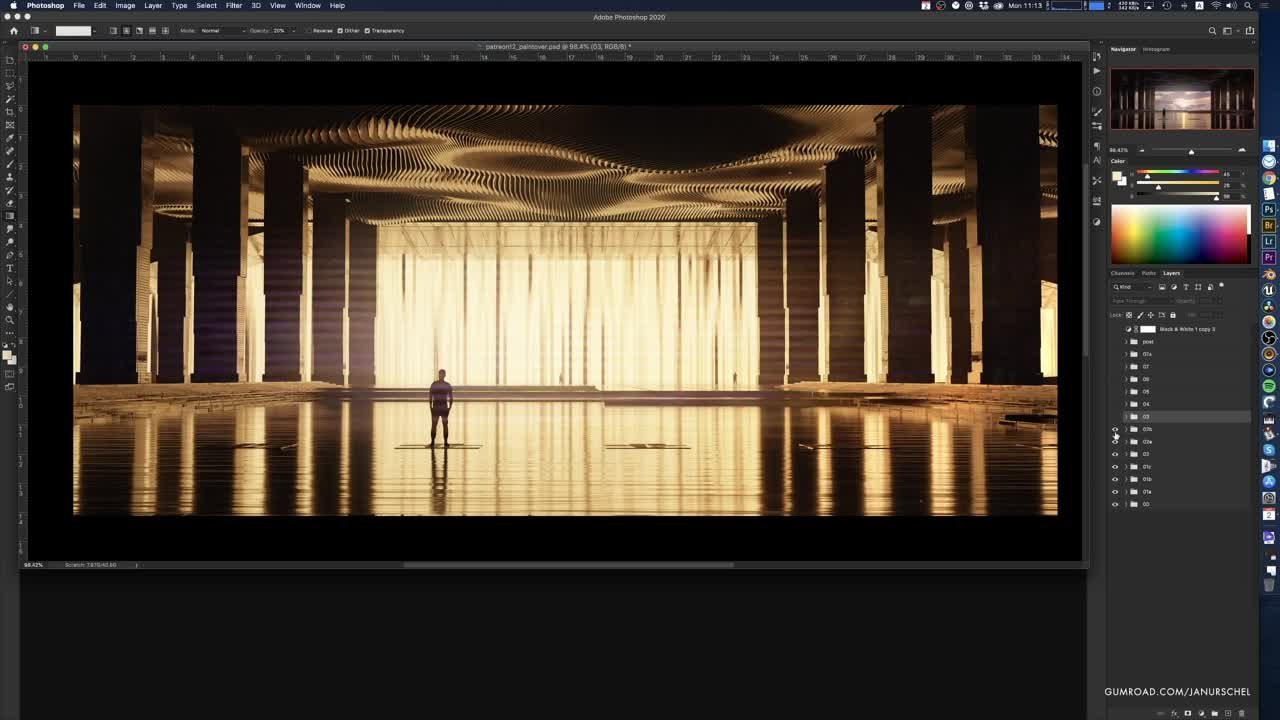 Gumroad - Jan Urschel - Sci-Fi Environment Design in Blender 2.82 (2020)