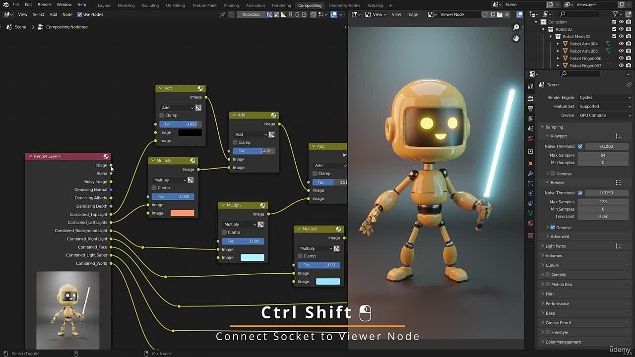 [Udemy] Learn Blender Compositor