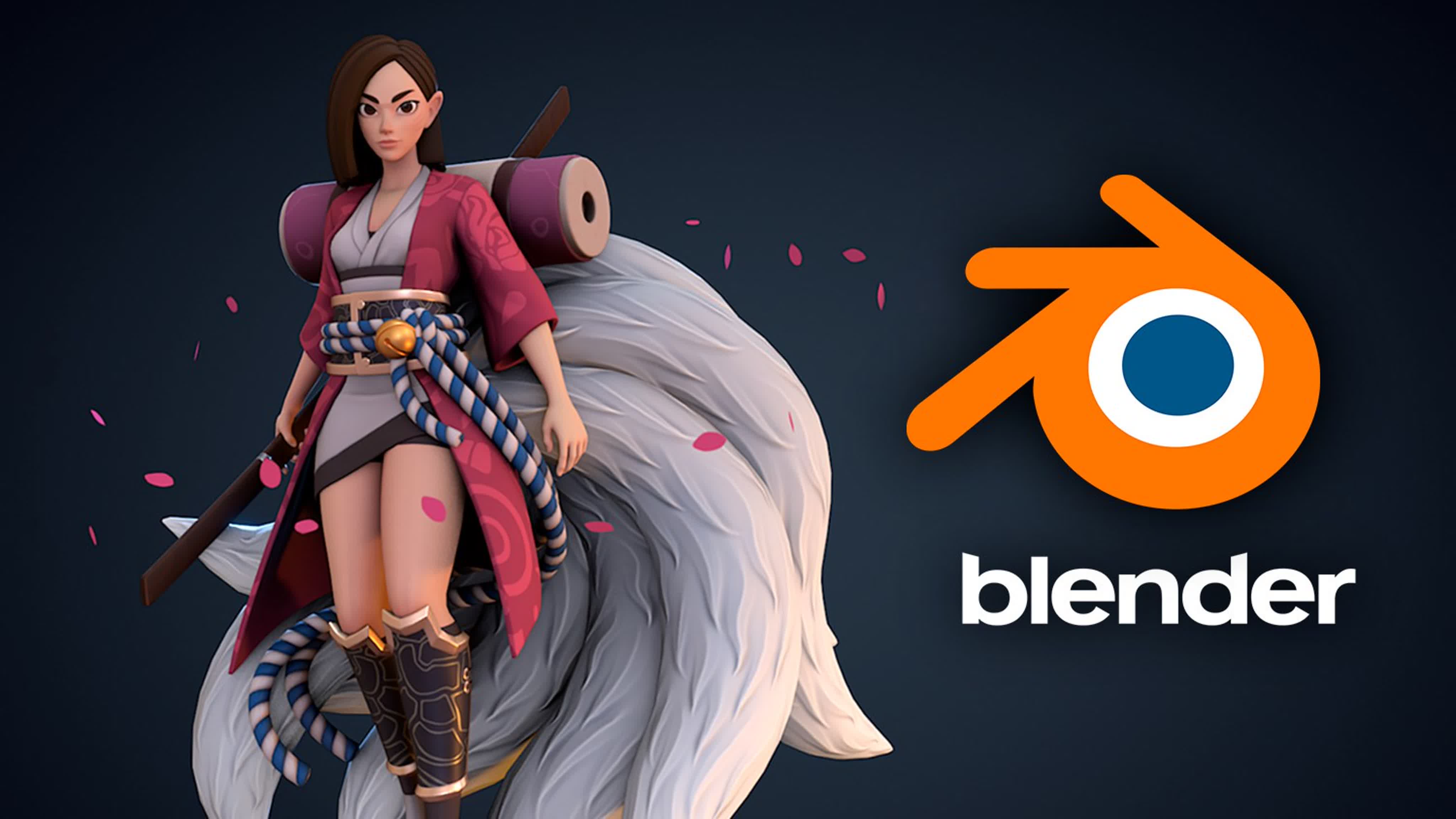 Wingfox - Stylized Texturing for Video Games with Blender by Jose Arley Moreno (2023)