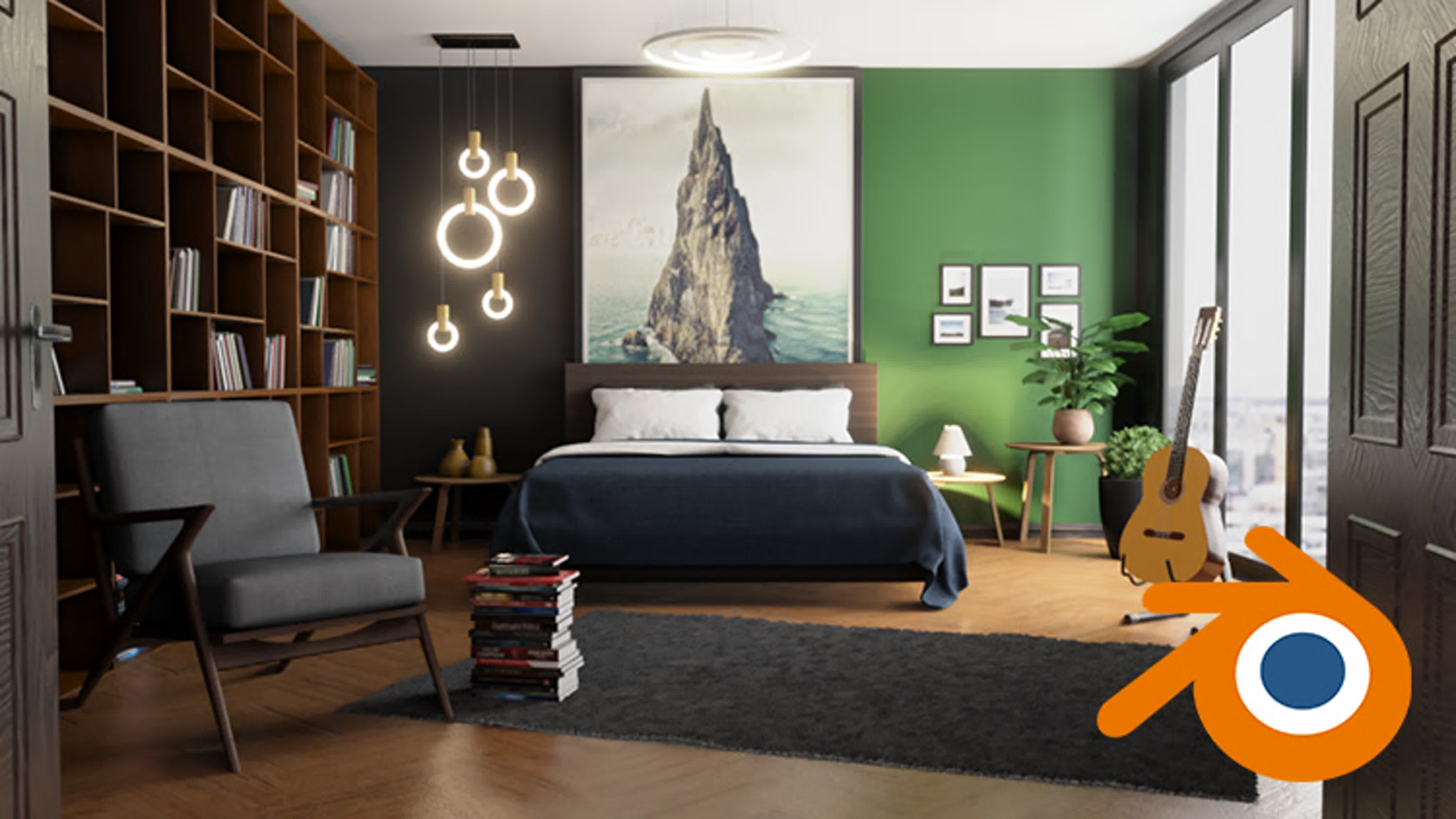 [Udemy] Interior Design and Visualization in Blender for beginners [2022, ENG]