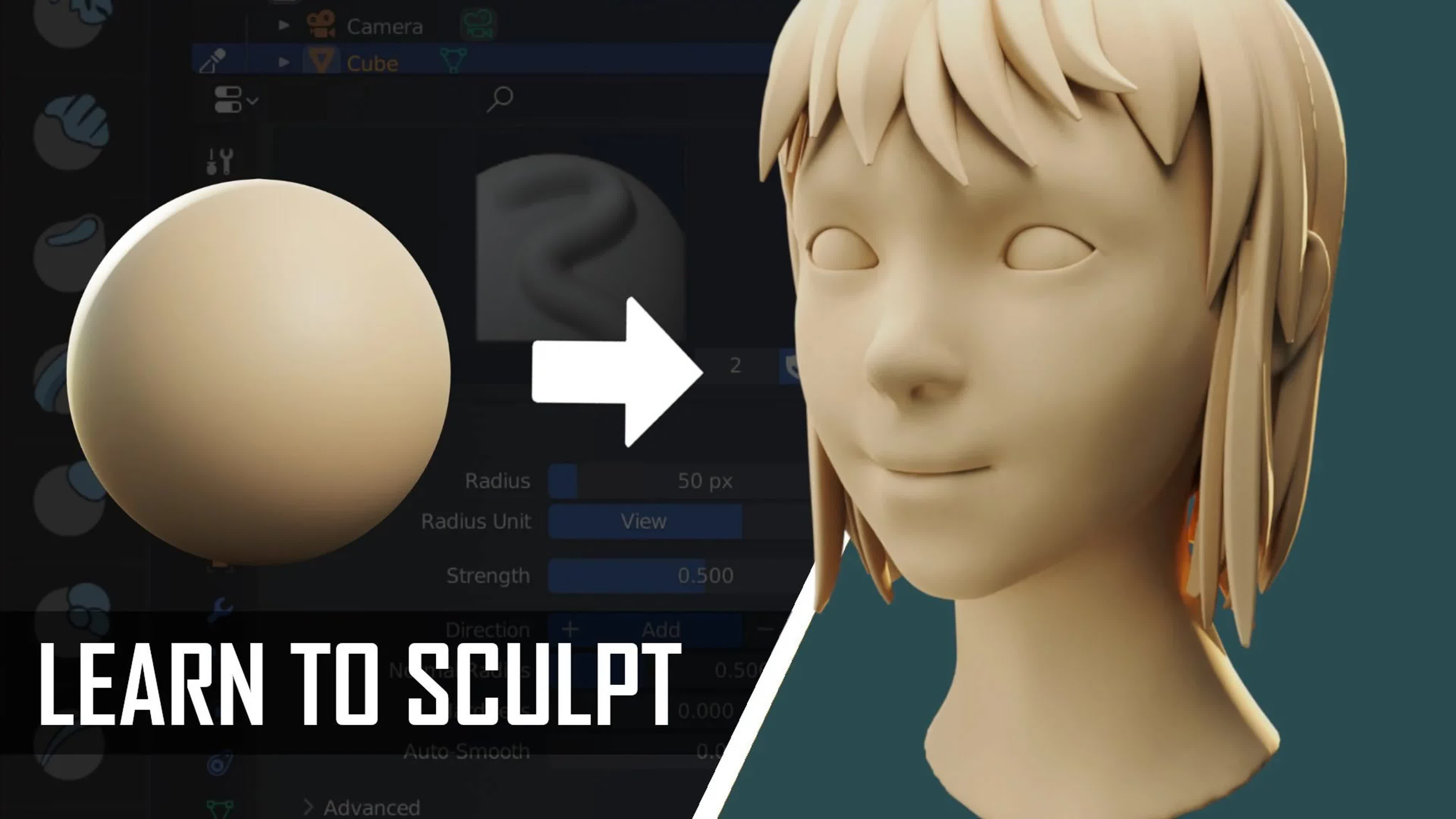 Skillshare - Blender 3.0 - Your First 3D Sculpt (2022)