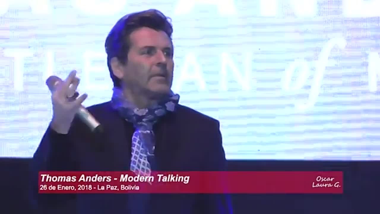 26.01.2018, Thomas Anders in Bolivia, La Paz