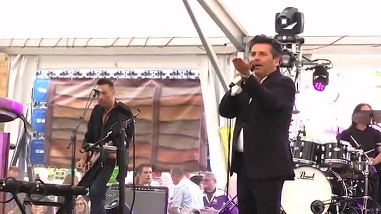 04.08.2017 Světlá nad Sázavou (Czech Republic). Sazavafest with Thomas Anders