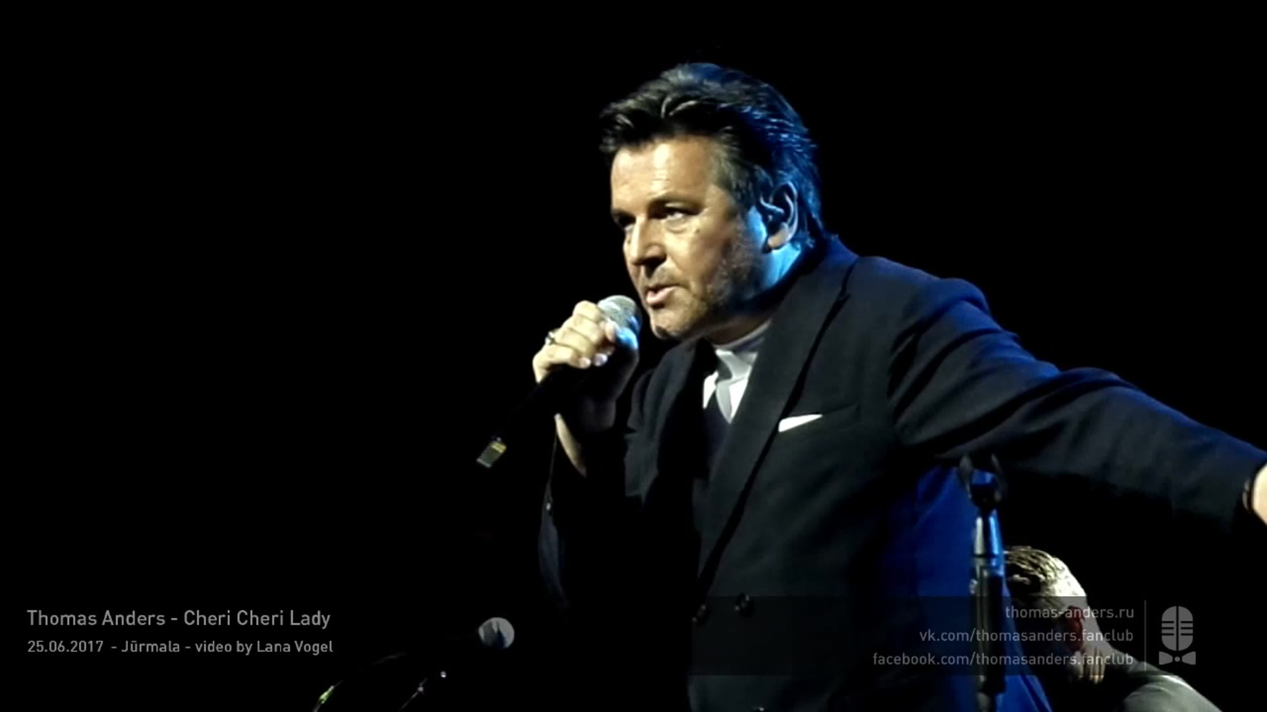 25.06.2017 Jūrmala (Latvia). Thomas Anders concert