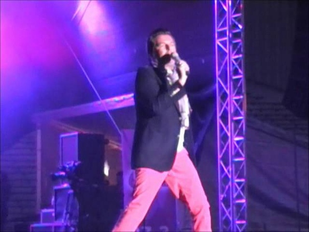 22.07.2012 Latvia. Thomas Anders in Superdisco