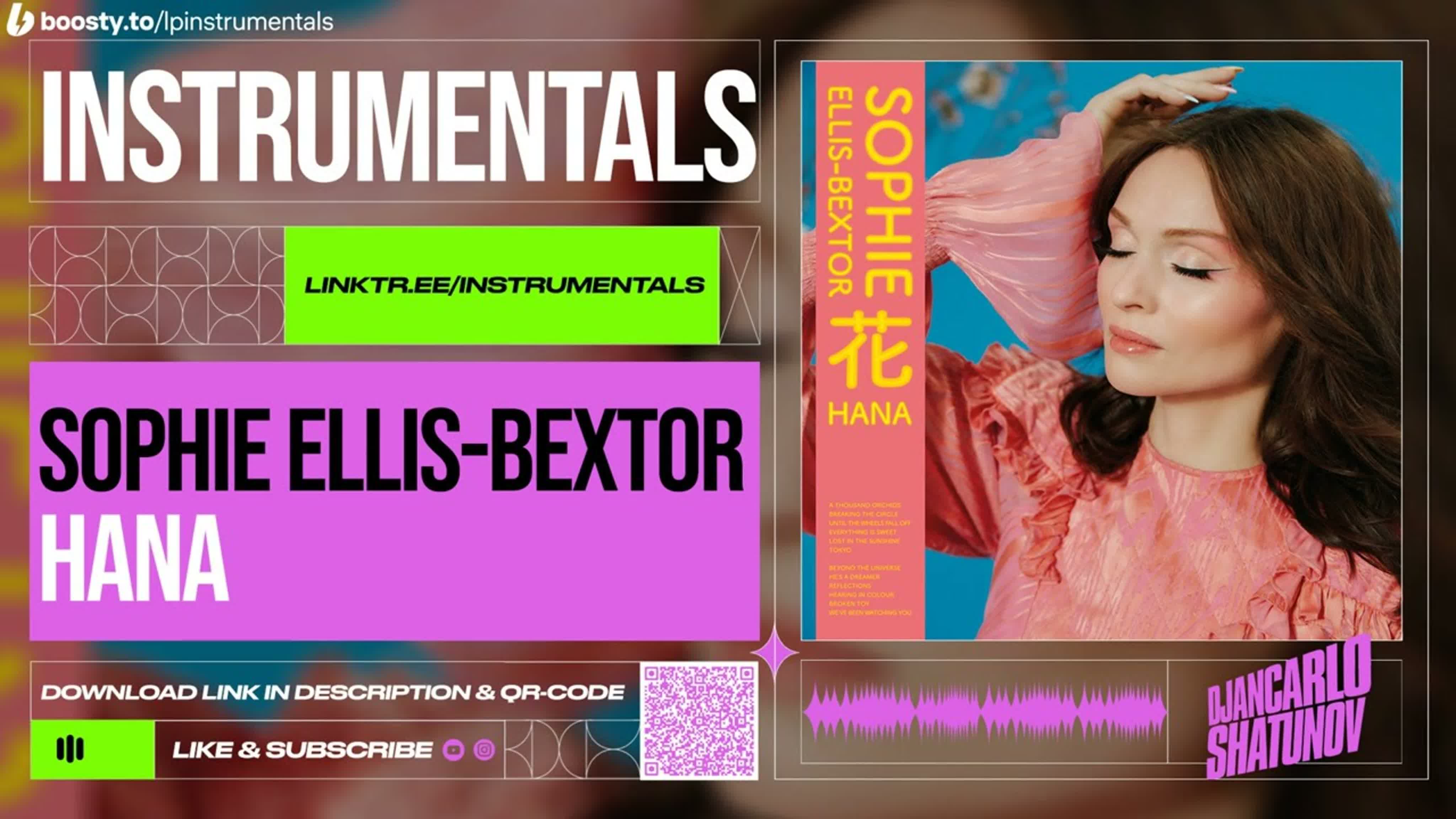 Sophie Ellis-Bextor - HANA (Instrumentals)