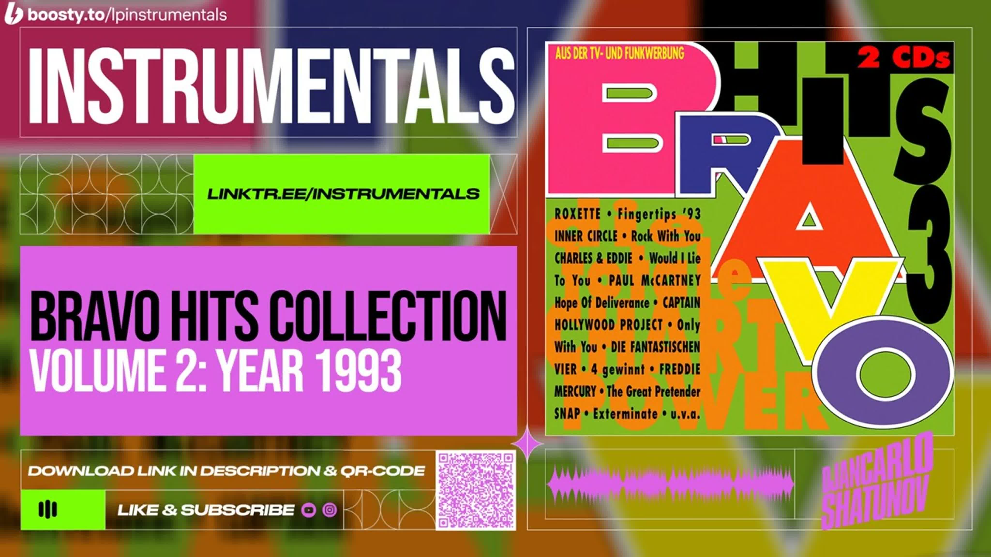 Bravo Hits Collection Volume 2: Year 1993 (Instrumentals)
