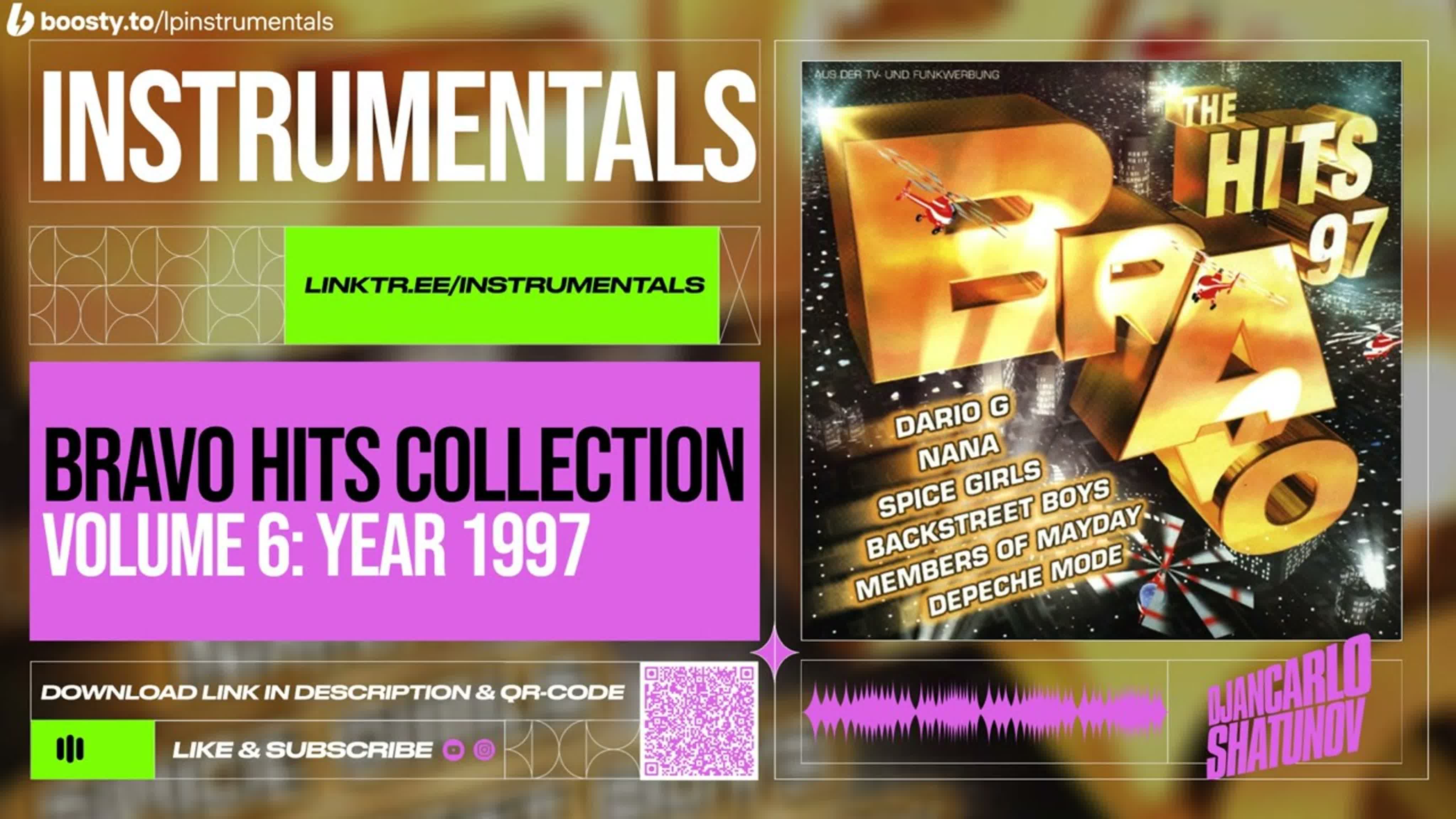 Bravo Hits Collection Volume 6 Year 1997 (Instrumnetals)