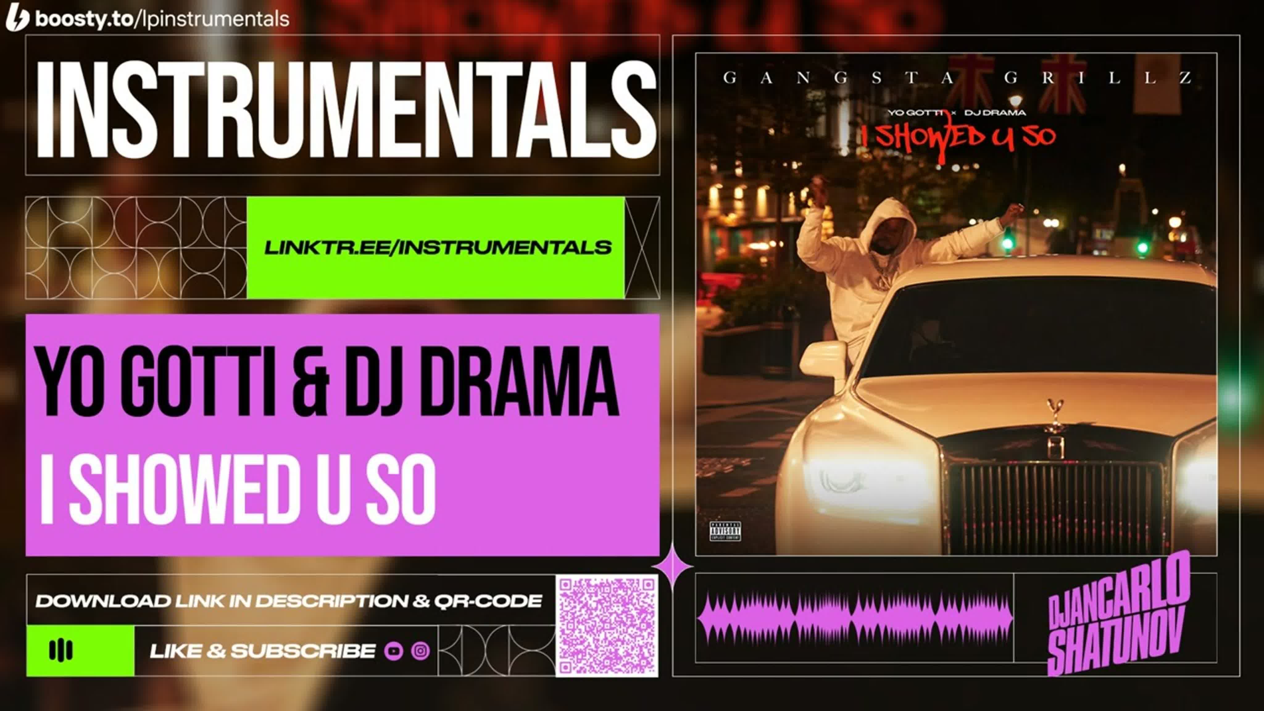 Yo Gotti feat DJ Drama - I Showed U So (Instrumentals)
