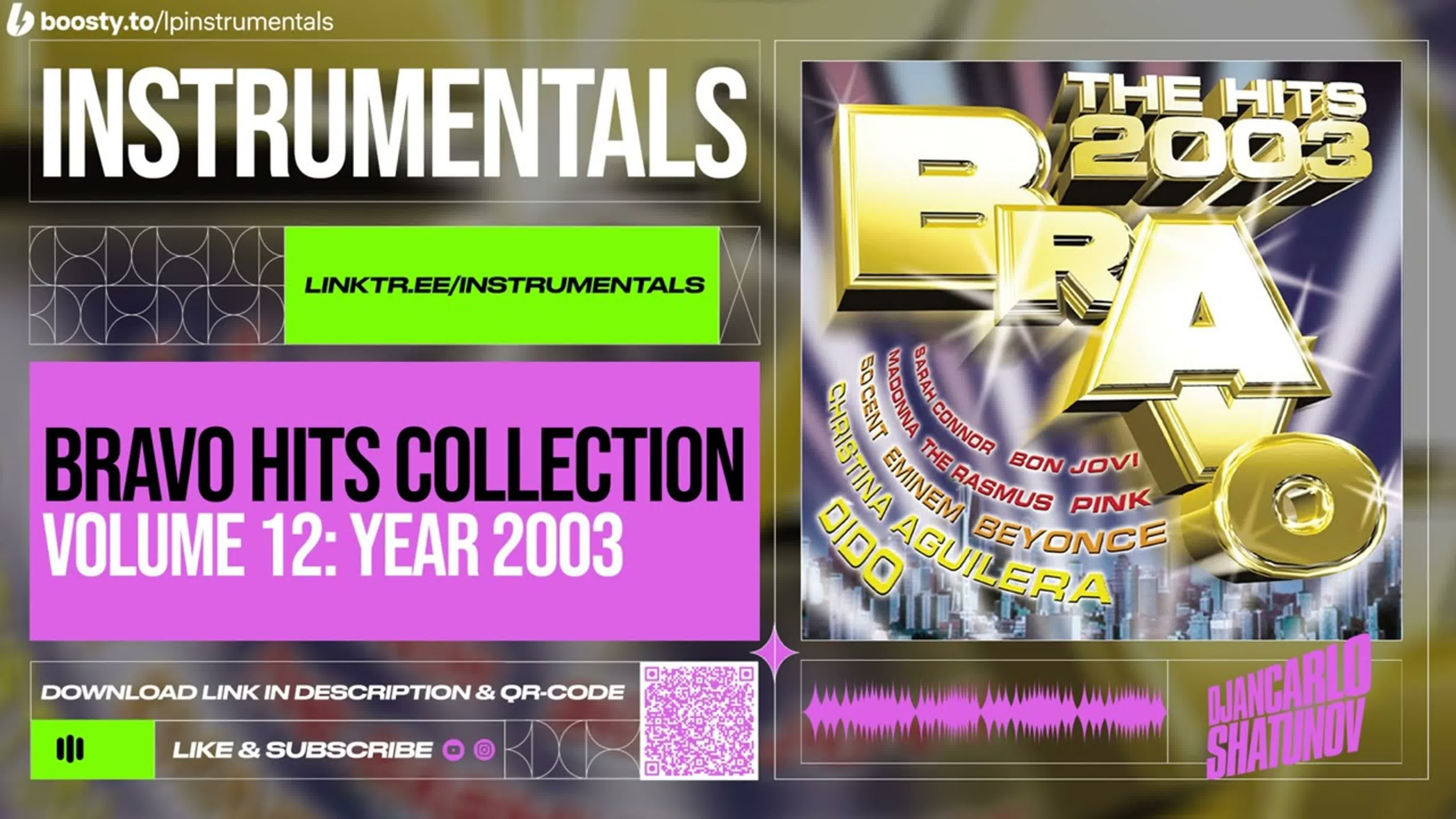 Bravo Hits Collection Volume 12 Year 2003 (Instrumentals)