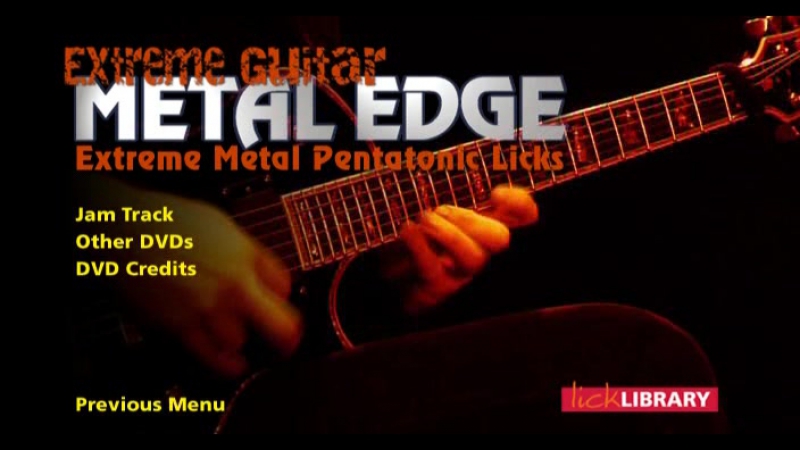 Extreme Metal Pentatonic Licks