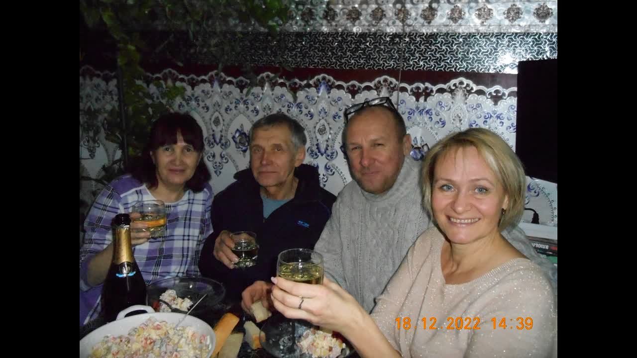 декабрь-восходы -виды с балкона и в гости к васе.