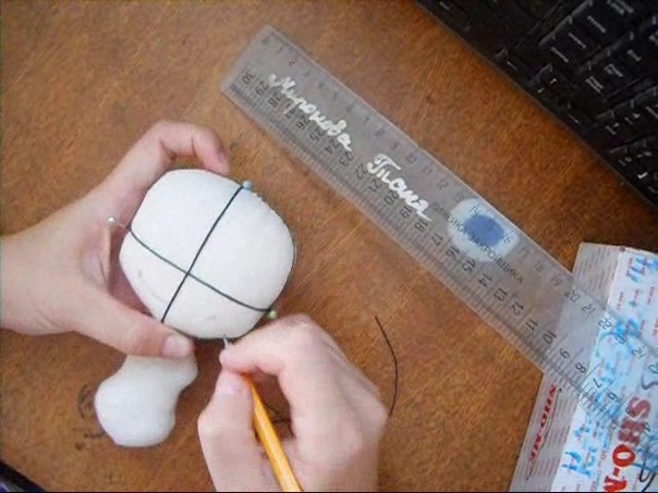 прорисовка лица