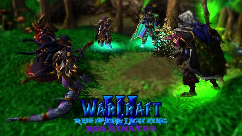 Warcraft 3 Rise of the Lich King Reanimated прохождение