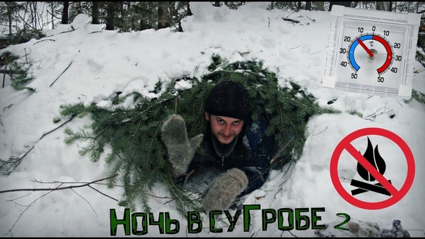 Зимний лесной survival