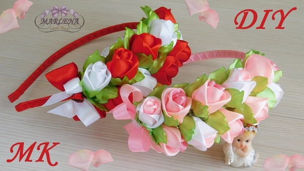 Канзаши из лент