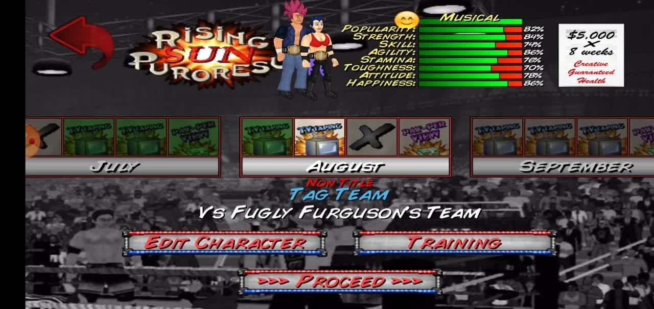 Wrestling Revolution 2D: Tag-Team Career