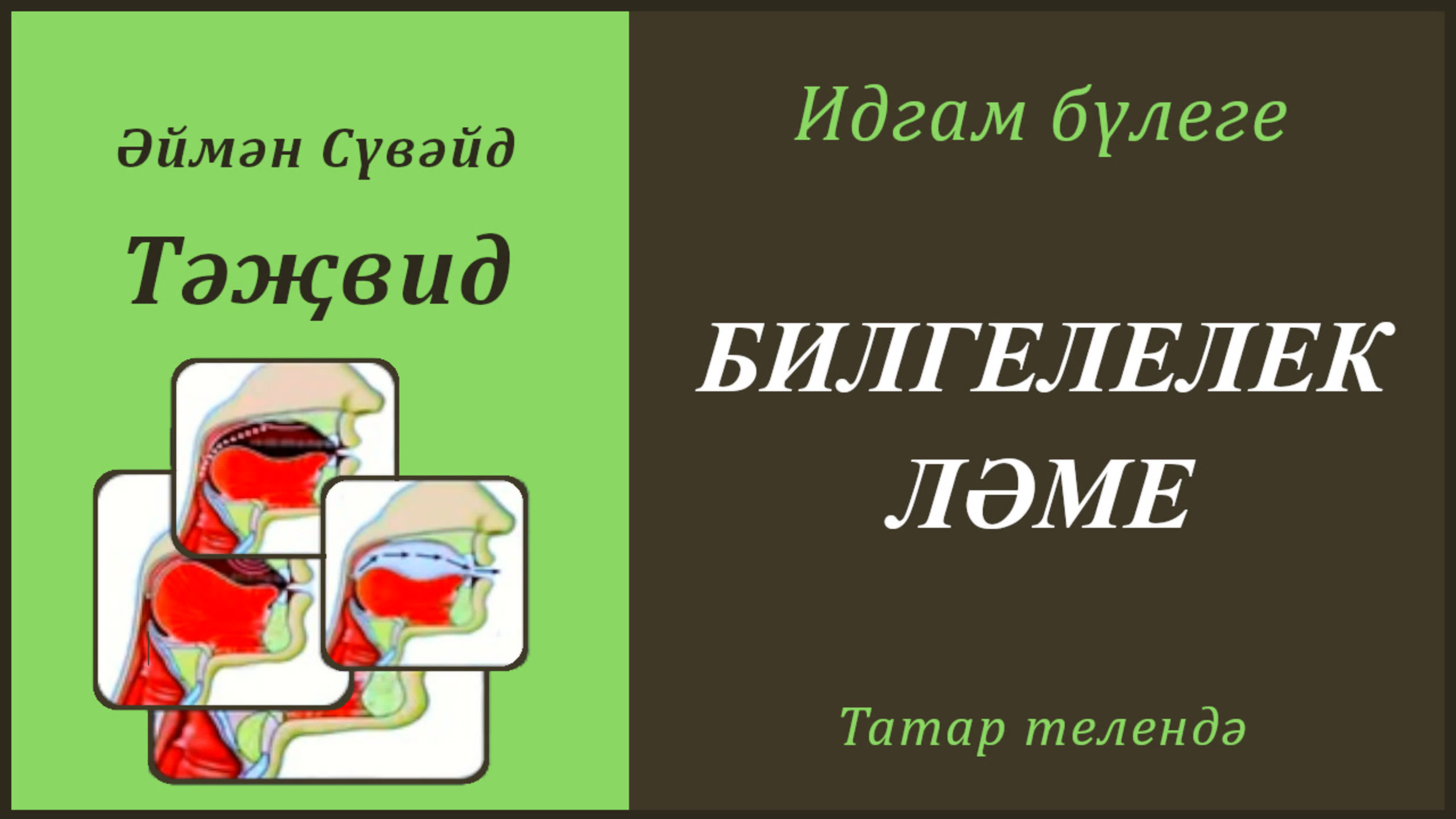 8. Идгам бүлеге (Әймән Сүвәйд)