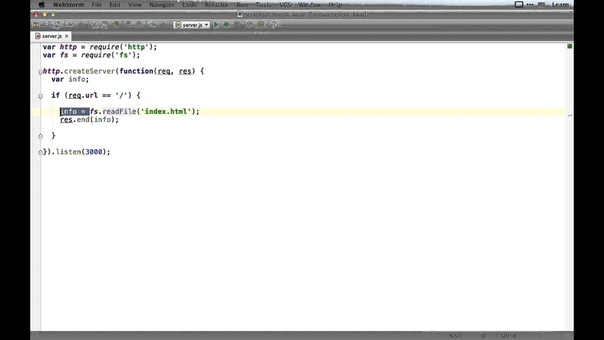 Скринкаст по Node.JS
