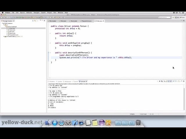 Java. Видеопримеры к курсам.