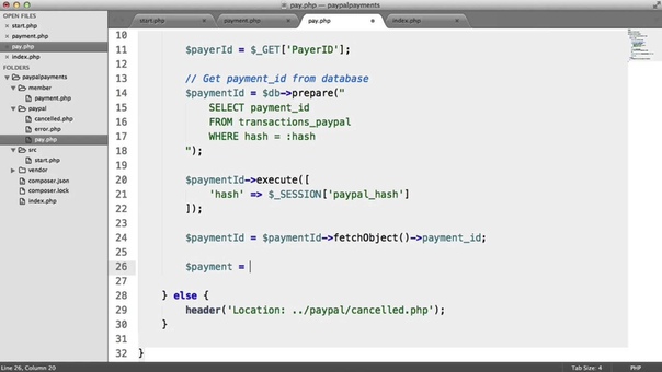 PayPal Payments with PHP