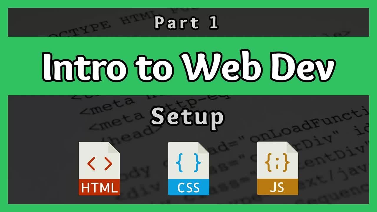 Introduction to Web Development [WebDevSimplified]