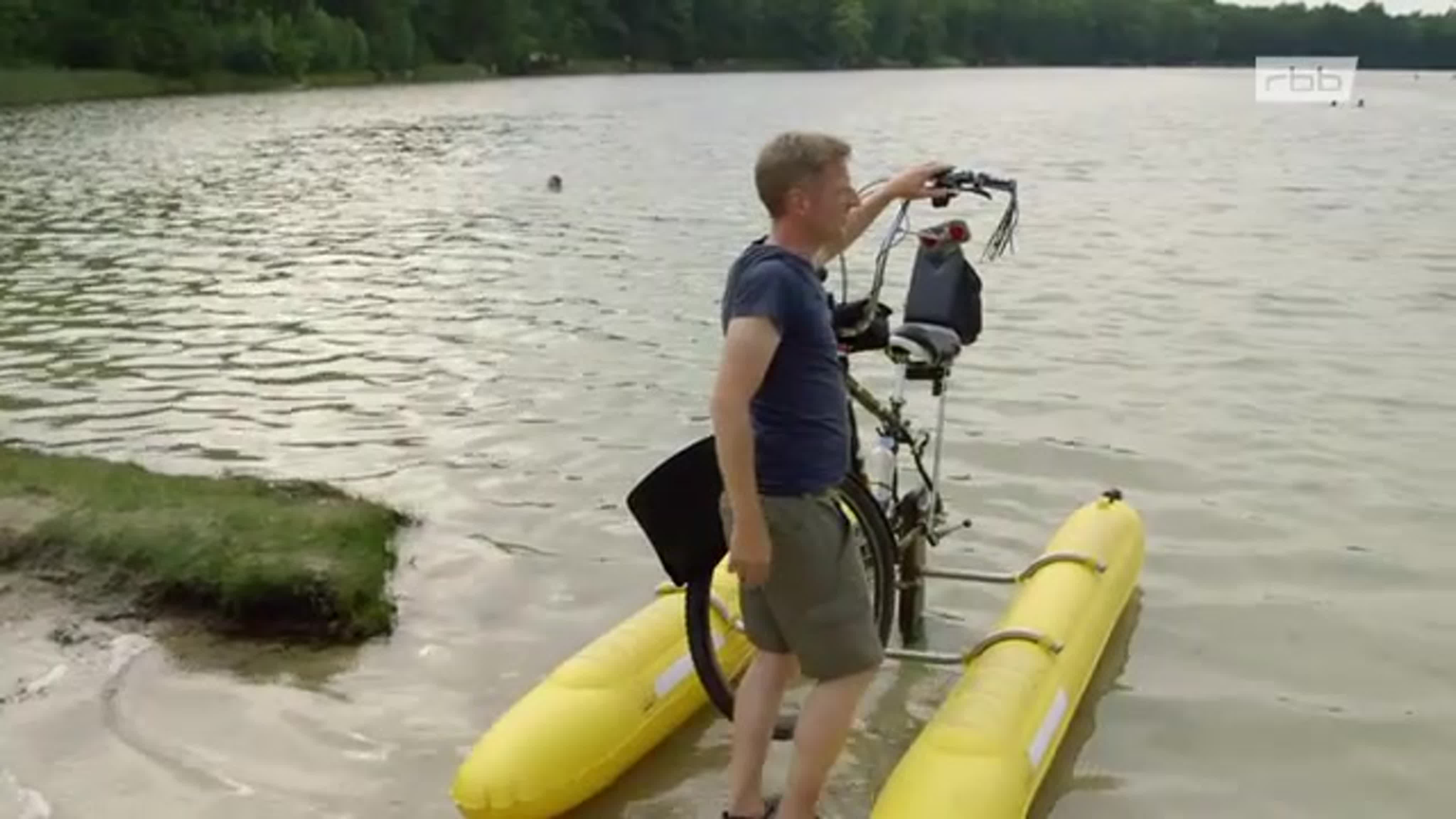 Auf Schwimmkufen rund um Berlin