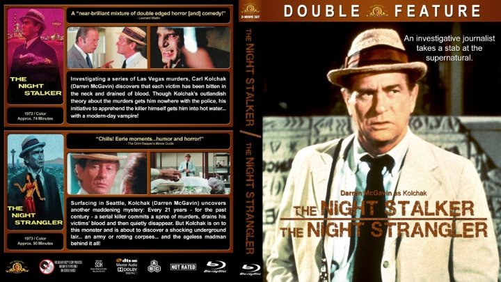 Kolchak: The Night Stalker (TV Series 1974–1975) And TV-movies, `The Night Stalker' and `The Night Strangler