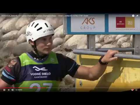 ПЕ по гребному слалому до 18, 16-19.08.2018, Братислава