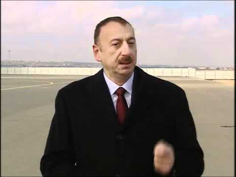 Церемония закладки с президентом