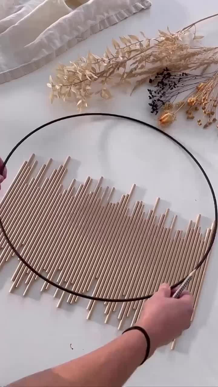 Из бумажных трубочек