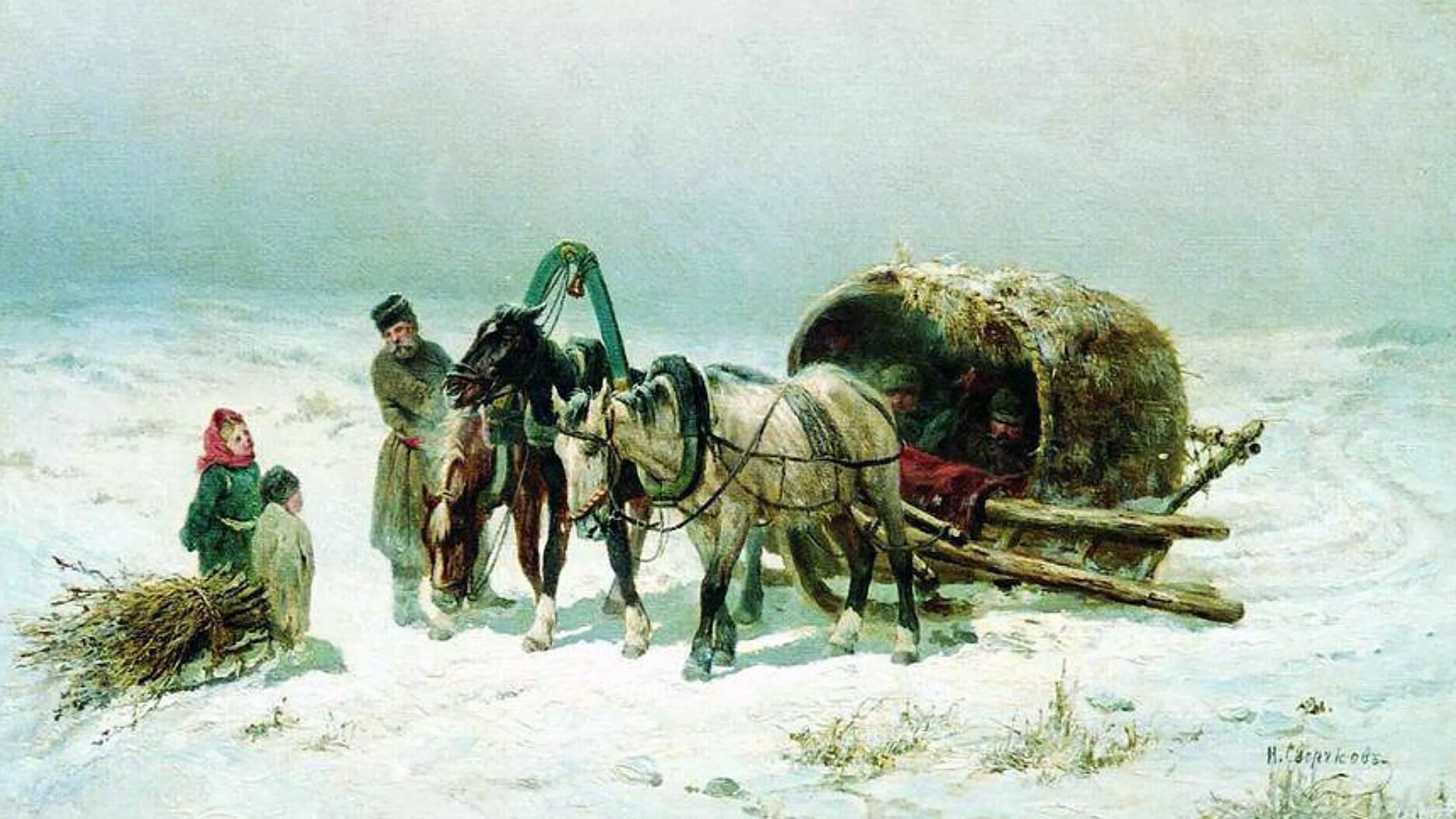 ЗИМА ЖИВОПИСНАЯ