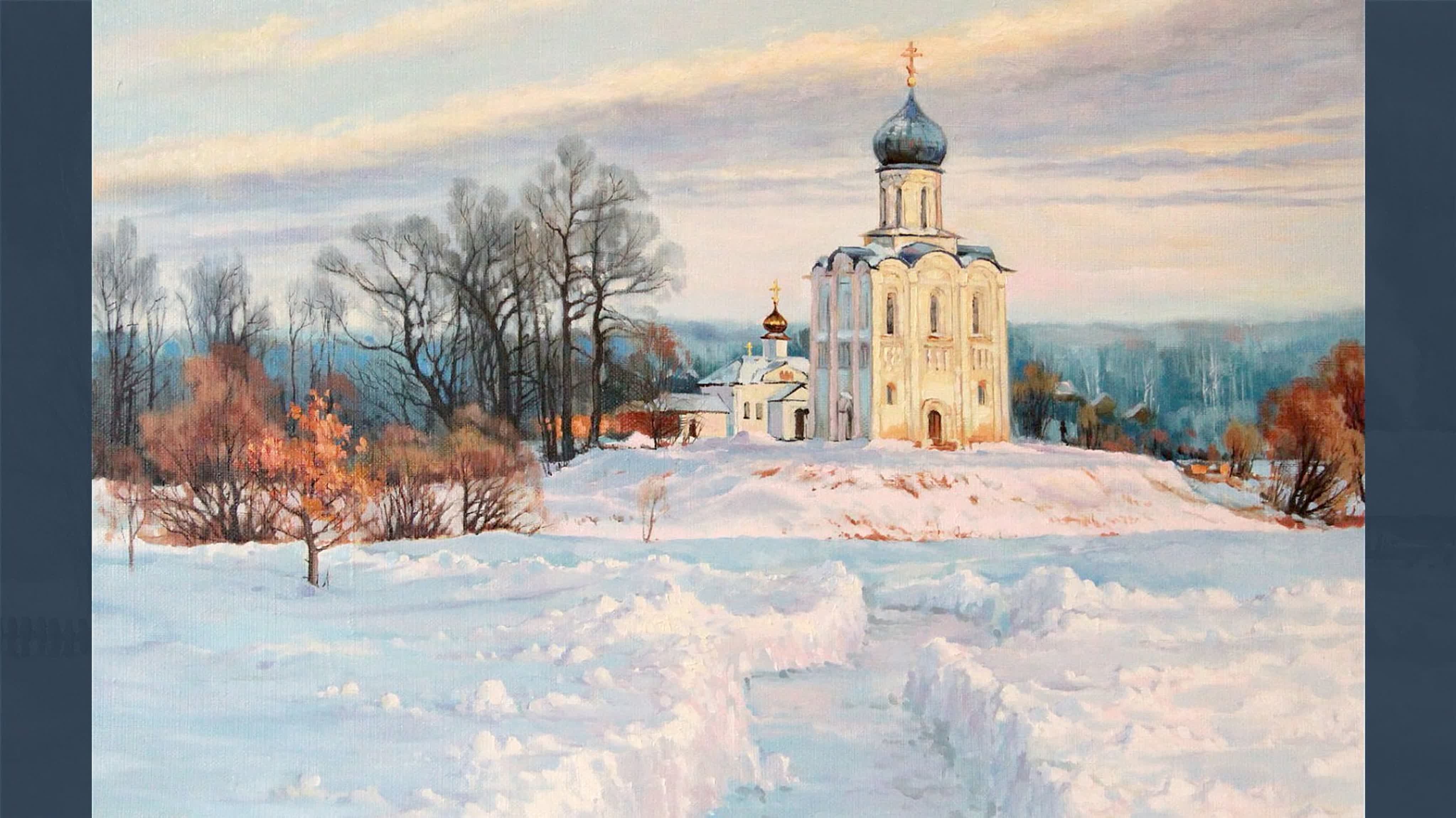 ЗИМНИЙ ПЕЙЗАЖ (РОССИЯ)